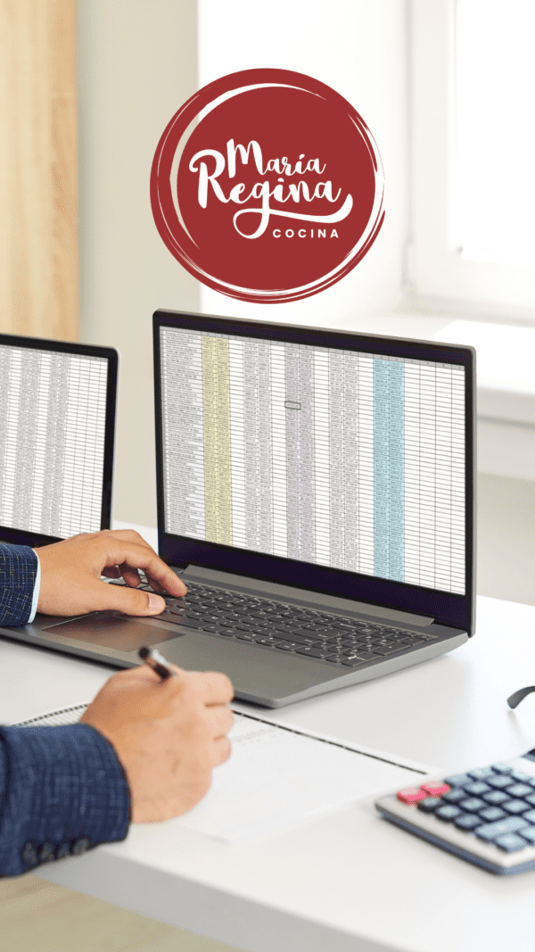 PLANTILLA EXCEL PARA COSTEAR RECETAS