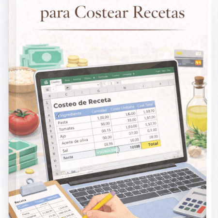 PLANTILLA EXCEL PARA COSTEAR RECETAS